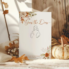 秋推測ドレスブライダルシャワーゲーム