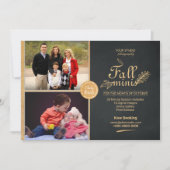 秋撮影ミニセッションテンプレート 案内状 (正面)