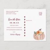 秋救の日 案内ポストカード (裏面)