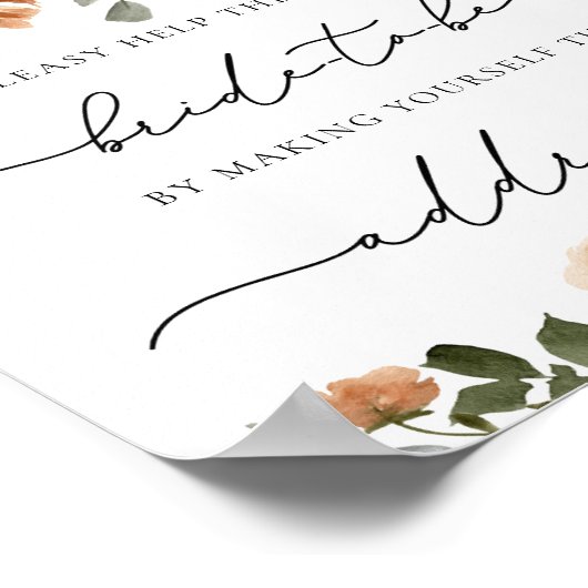 秋救済が忙し封筒に住所を告げる ポスター (角)