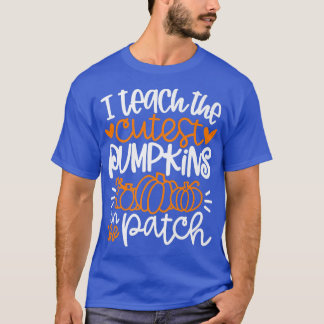 秋教えの海で一番可愛いカボチャ Tシャツ