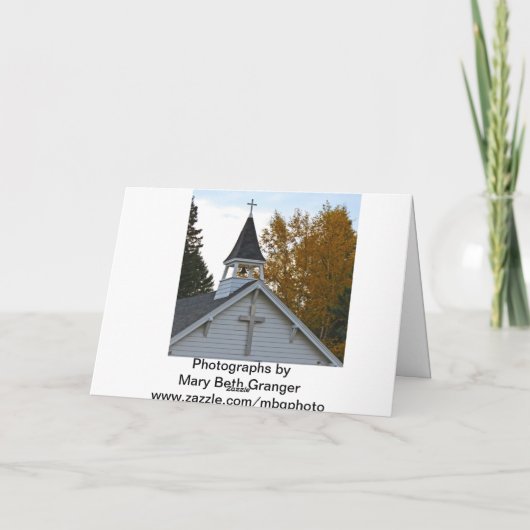 秋教会尖塔 カード (裏面)