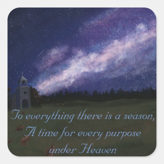 秋教会 スクエアシール (正面)