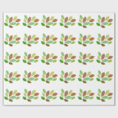 秋散葉散 ラッピングペーパー (フラット)