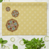 秋新しいハンドタオル キッチンタオル (折り畳み)