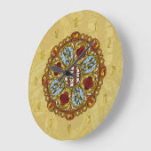 秋新しい時計 ラージ壁時計 (傾斜)