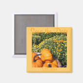 秋日付マグネットの保存 マグネット (正面/裏面)