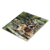 秋日本のの庭 タイル (側面)