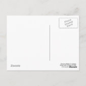 秋日本のの楓 ポストカード (裏面)