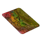 秋日本の色の楓 マグネット (右側)