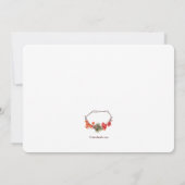 秋時間招待状 招待状 (裏面)