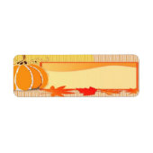 秋時間 ラベル (正面)