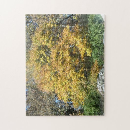 秋景観 ジグソーパズル (縦)