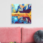 秋景 キャンバスプリント (インサイチュ (リビング))