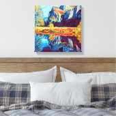 秋景 キャンバスプリント (インサイチュ (寝室))