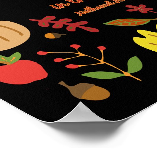 秋晴れ ポスター (角)