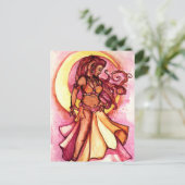 秋月女神ベリーダンサー ポストカード (スタンド正面)