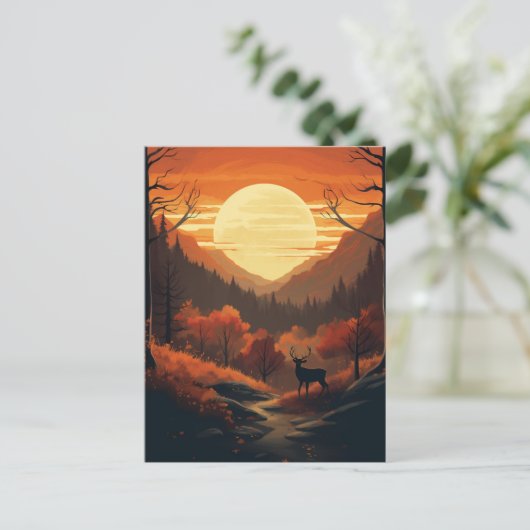 秋月 ポストカード (スタンド正面)