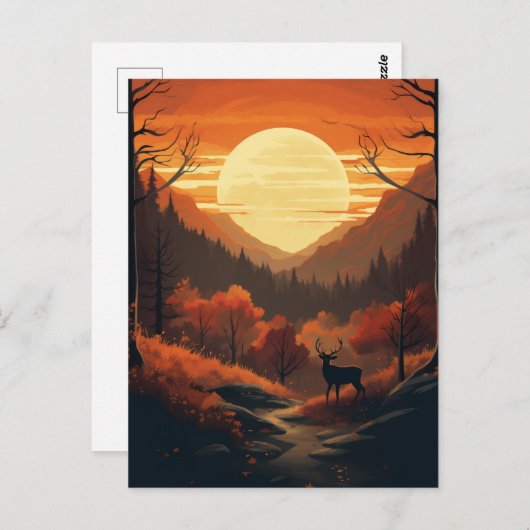 秋月 ポストカード (正面/裏面)