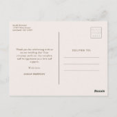 秋有償はがき ポストカード (裏面)