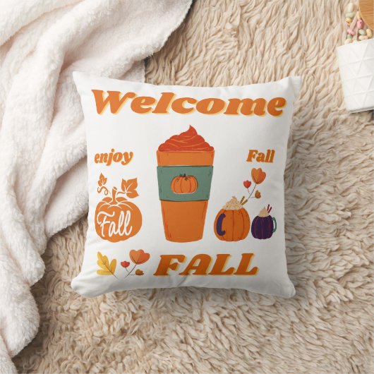 秋期デザイン クッション (ブランケット)