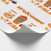 秋期デザイン ラッピングペーパー (角)