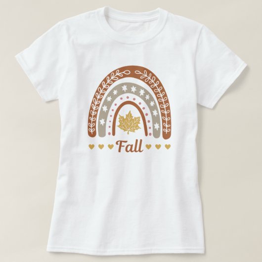 秋期 | 紅葉 | カボチャ Tシャツ (デザイン正面)