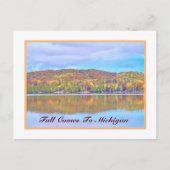 秋来からミシガン ポストカード (正面)