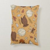 秋枕の胸像 アクセントクッション (裏面(縦))