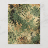 秋林床インク動揺してスクレーブック紙 (正面)