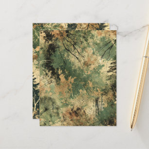 秋林床インク動揺してスクレーブック紙