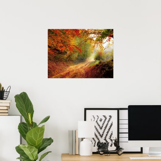 秋林道 ポスター (ホームオフィス)