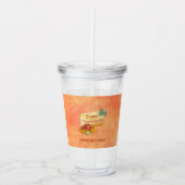 秋果実 アクリルタンブラー (正面)