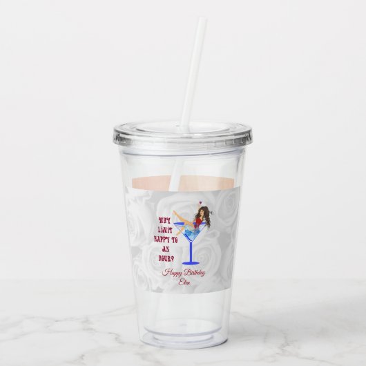 秋果実 アクリルタンブラー (裏面)