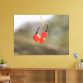 秋果実。 キャンバスプリント (インサイチュ (リビング))