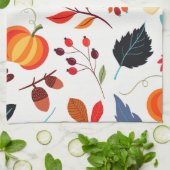 秋柄キッチンタオル キッチンタオル (折り畳み)