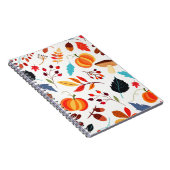 秋柄ノート秋 ノートブック (右側)