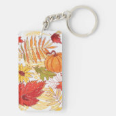 秋柄 キーホルダー (裏面)