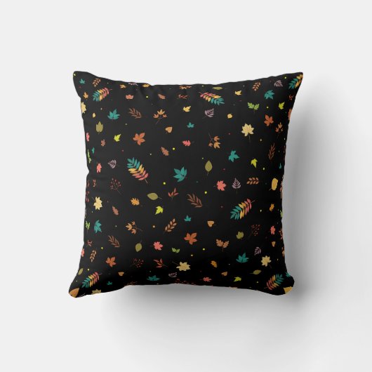 秋柄 クッション (裏面)