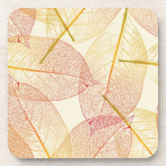 秋柄 コースター (正面)