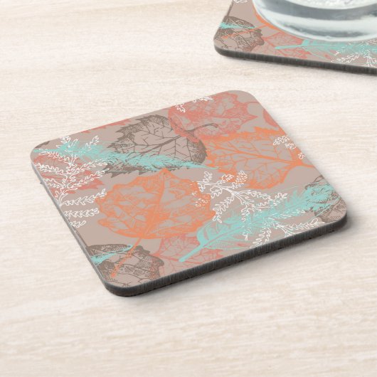 秋柄 コースター (左側)