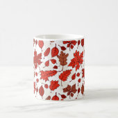 秋柄 コーヒーマグカップ (中央)