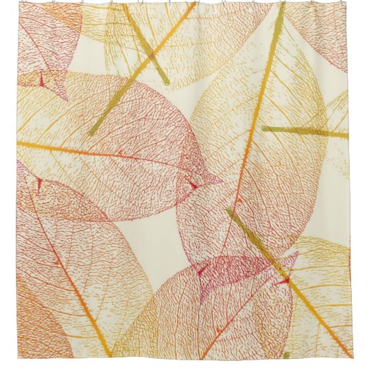 秋柄 シャワーカーテン (正面)