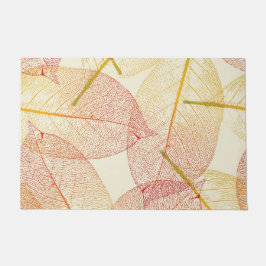 秋柄 ドアマット