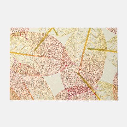 秋柄 ドアマット (正面)