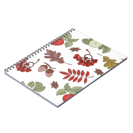 秋柄 ノートブック (左側)