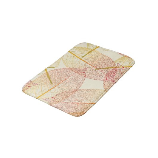 秋柄 バスマット (アングル)