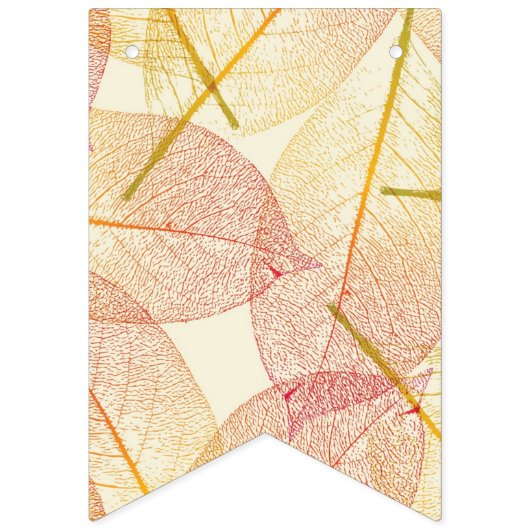 秋柄 バンティングフラッグ (第2の旗)