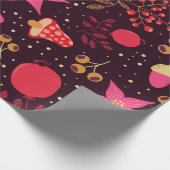 秋柄 ラッピングペーパー (角)