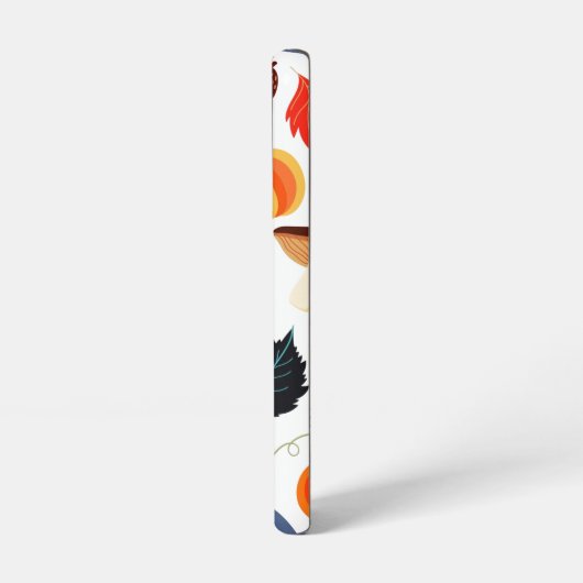 秋柄 SAMSUNG GALAXYケース (左側面)